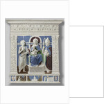 Altarpiece with the Virgin and Child Enthroned entre Saint Jerome and Saint Nicholas of Myra by Anonymous