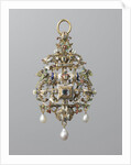 Pendant with closed hands together by Anonymous