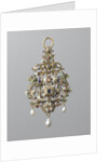 Pendant with closed hands together by Anonymous