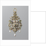 Pendant with closed hands together by Anonymous