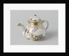 Teapot with lid, multicolor painted with chinoiserie, Meissener Porzellan Manufaktur, c. 1725 - c. 1730, Meissen Germany by Meissener Porzellan Manufaktur