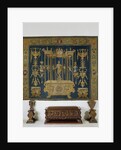 Grotesk Carpet with Hercules, Master of Geometric mark by Perino del Vaga