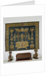 Grotesk Carpet with Hercules, Master of Geometric mark by Perino del Vaga