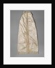 Baptism Robe of cream-colored silk damask and lined with cream-colored Chinese silk, trimmed with a strip of Binche Lace by Anonymous