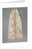 Baptism Robe of cream-colored silk damask and lined with cream-colored Chinese silk, trimmed with a strip of Binche Lace by Anonymous