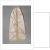 Baptism Robe of cream-colored silk damask and lined with cream-colored Chinese silk, trimmed with a strip of Binche Lace by Anonymous