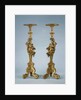 Two candle stands Torchères by Anonymous