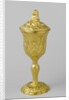 Jar with lid, made for the couple of Johan van Borssele van der Hoge and Anna Margaretha Elisabeth Coninck by Anonymous