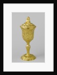 Jar with lid, made for the couple of Johan van Borssele van der Hoge and Anna Margaretha Elisabeth Coninck by Anonymous
