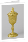 Jar with lid, made for the couple of Johan van Borssele van der Hoge and Anna Margaretha Elisabeth Coninck by Anonymous