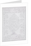 Napkin with the coat of arms of Count Maurice of Orange-Nassau by Paschier Lamertijn