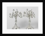 Two candelabra, Koninklijke Utrechtsche Fabriek van Zilverwerken van C.J. Begeer by M.J. Lens