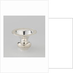 Spittoon silver with chased flowers and leaves by Anonymous