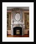Mantel Piece with relief of Paris and Oenone by Jan Baptist Xavery