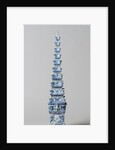 Flower Pyramid of Delftware by Anonymous