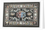 Table top with a coat of arms by Giovanni Leoni