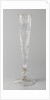 Flute glass by Pieter Nolpe