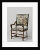 Armchair with tapestry upholstery by Anonymous