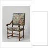 Armchair with tapestry upholstery by Anonymous
