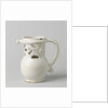 Puzzle jug, Fopkan on stand ring with worked neck and C-shaped ear. Undecorated by Anonymous