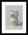 Vase, painted with flowers vines by Anonymous