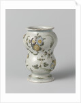 Vase, painted with flowers vines by Anonymous