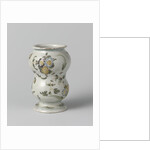 Vase, painted with flowers vines by Anonymous