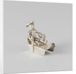 Ice sledge racing by Anonymous