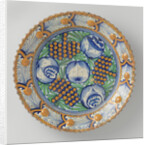 Dish with pomegranates by Anonymous