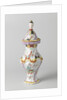 Three vases, part of a garniture, A, Jacobus Adriaens Halder by Anonymous