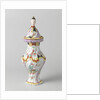 Three vases, part of a garniture, A, Jacobus Adriaens Halder by Anonymous