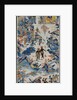 Tile panel with Chinese landscape by Anonymous
