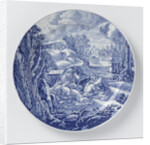 Plate with Christ on the Mount of Olives, Dammas Hofdijck by Hendrick Goltzius