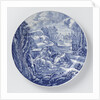 Plate with Christ on the Mount of Olives, Dammas Hofdijck by Hendrick Goltzius