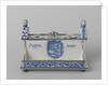Inkstand with the coats of arms of Leiden, Delft and William III by Anonymous
