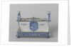 Inkstand with the coats of arms of Leiden, Delft and William III by Anonymous