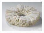 Irregular wavy ruff of linen batiste by Anonymous