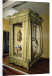Four-poster bed by Anonymous