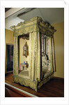Four-poster bed by Anonymous