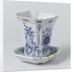 Two flowerpots and saucers by Anonymous