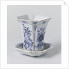 Two flowerpots and saucers by Anonymous