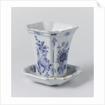 Two flowerpots and saucers by Anonymous