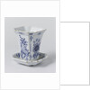 Two flowerpots and saucers by Anonymous