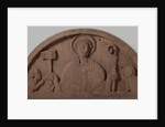 Tympanum from the abbey church of Egmond The Netherlands by Anonymous
