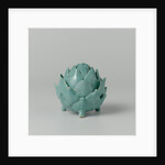 Butter dish of faience in the shape of an artichoke by Anonymous