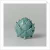 Butter dish of faience in the shape of an artichoke by Anonymous