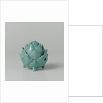 Butter dish of faience in the shape of an artichoke by Anonymous