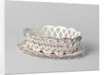 Fruit bowl with ears and openwork wall and rim by Anonymous