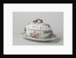 Terrine with lid on saucer by Anonymous