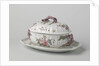 Terrine with lid on saucer by Anonymous
